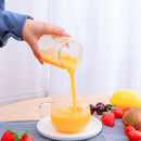 300mL Mini Portable Electric Juicer Mixer Kitchen Fruit Blender USB (White)