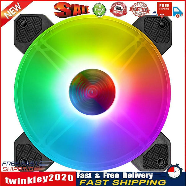 COOLMOON Yuhuan 140mm Cooling Fan Mute RGB 6Pin Desktop Computer Cooler Newly