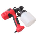400W Plastic Electric Paint Spray Gun Latex Paint Spraying Machine (Red US)
