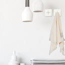 Bathroom Organizer Rack Towels Wash Cloth Clip Self-Adhesive Towel Plug Holder