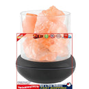 Himalayan Salt Diffuser Lamp USB Aromatherapy Wireless Sprayer (Black) Newly