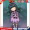 Listen Music Girl Frameless DIY Oil Paint by Numbers Kit Picture Wall Art