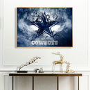 Oil Painting By Numbers Acrylic Handmade Cowboys Star Digital Picture Home Decor