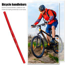 25.4x540mm MTB Bike Aluminum Alloy Handlebar Riser Bar Ultra Light (Red)