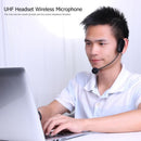 Portable Wireless UHF Mic Head-mounted Microphone with Receiver for Teaching