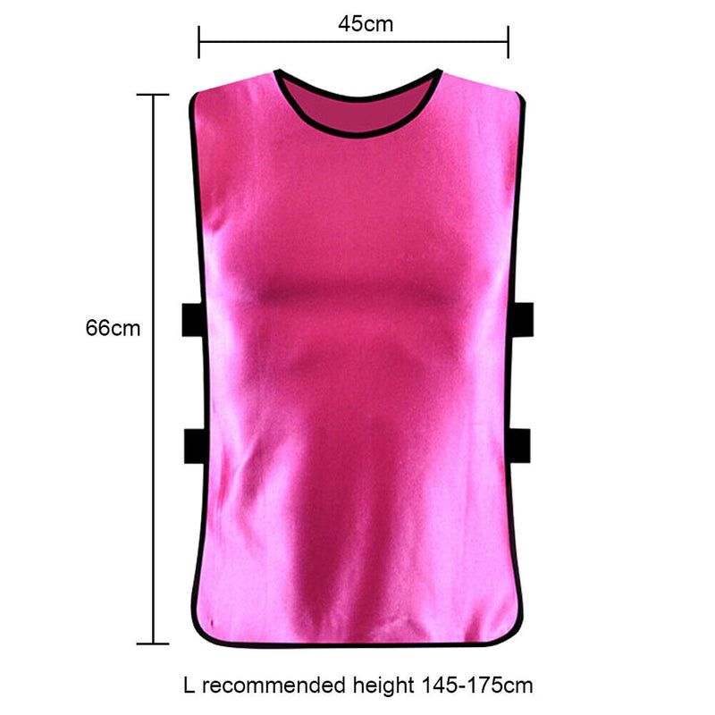 Scrimmage Team Practice Vests Pinnies Jerseys Team Practice Bibs for Child