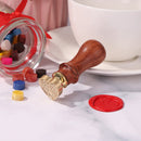 Special Love Wax Seal Stamp with Handle Retro Lacquer Seal Metal Head Decor