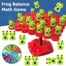 Montessori Math Toys Fun Educational Frog Balance Board Game Cool Math Game