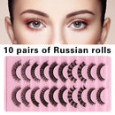 Faux Lashes Eyelashes Extension Fluffy Lashes Elevate Enlarge Eye (DH06-H5)