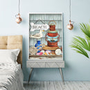 Diamond Painting Kit beach Full Round Rhinestone Wall