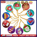 10pcs DIY Diamond Painting Special Shape Christmas Tree Pendants Decoration