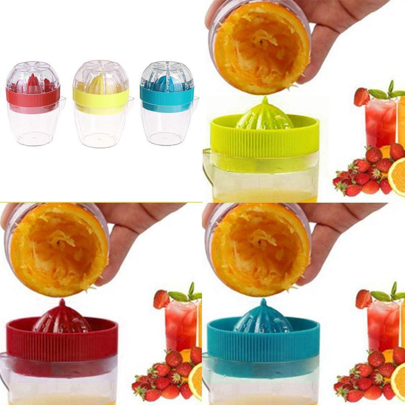 Mini Manual Juicer Lemon Plastic Hand Press Fruit Orange Squeezer Tool