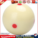 6 Dot Spot Measle Pool Billiard Practice Training 2 1/4" Cue Ball Newly