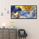 5D DIY Diamond Painting Full Round Drill Color smoke Picture of Rhinesto
