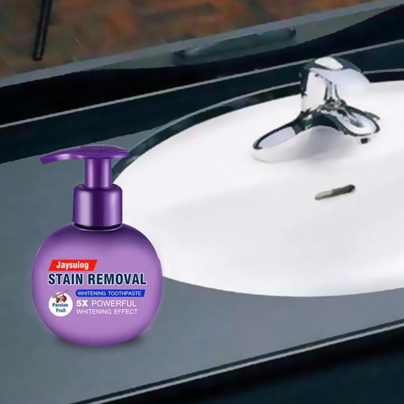 Whitening Toothpaste Baking Soda Refreshing Press Type Fruit Toothpaste (A)