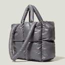 Women Checkered Quilted Shoulder Bag Female Casual Solid Color Underarm Bags