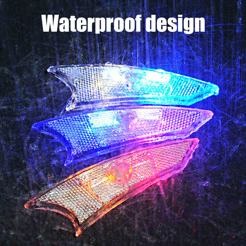 2pcs Bike Spoke Lights Bicycle Tire Wheel Rim Night Reflective Flashing Lam