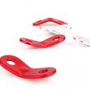 Camping Knot Tightening Tensioner Hook Fastener Rope Buckles Double holse