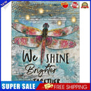 Diamond Painting 5D DIY Dragonfly Full Round Drill Rhinestone Picture Kit