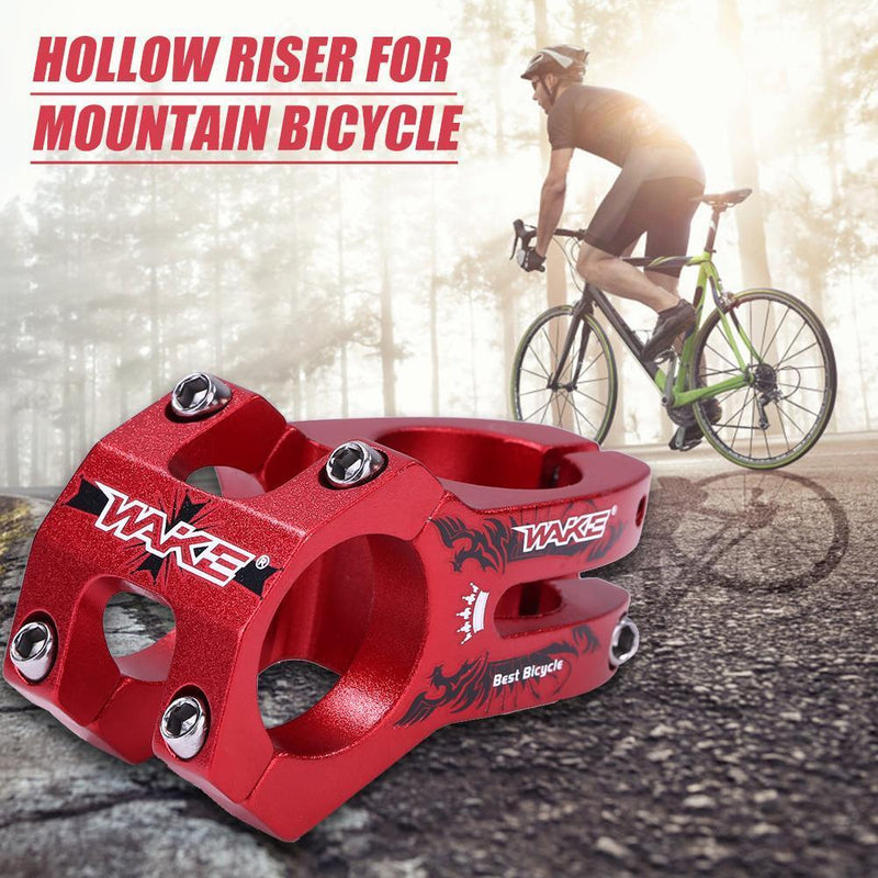 Ultra Light Mountain Bike Handleable Stem Hollow Riser Cycling Short Bar Riser