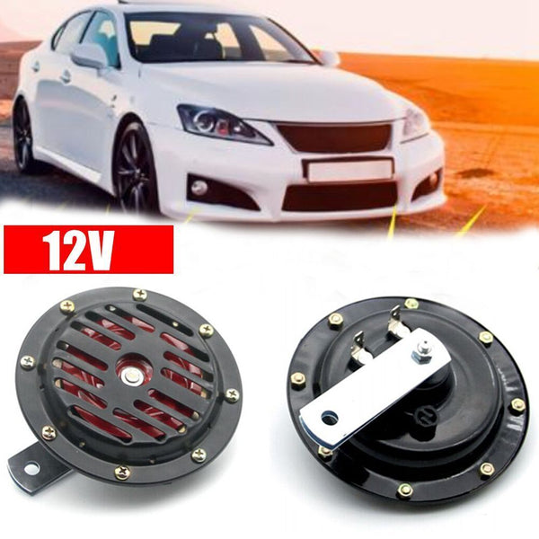 Easy to Install 12V Basin-type Horn Car Electric Horn Loud Speaker Two Speaker