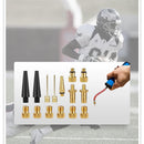 Bike Valve Type Adaptor Bike Wheel Tire Valve Adapter Cap Tube Pump (15pcs)
