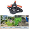 360 Rotating Grass Lawn Water Sprinkler 3 Arms Nozzles Garden Irrigation To