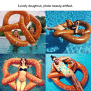 Swimming Pool Water Hammock Floating Swing Ring Inflatable Air Lounger Bed Newly