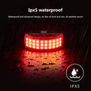 LED Bicycle Light IPX5 Waterproof Dustproof Safety Horse Riding 4 Colors-High