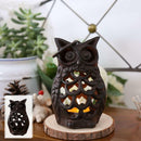 Decoration Owl Candle Holder Wrought Iron Craft Candelabra Plate Candlestick
