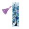 Leather Tassel Flowers Letter DIY Special Shaped Diamond Best Bookmark U0N2 O0D9