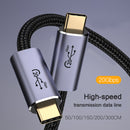 20Gbps 8K 60Hz PD 100W Type-C Mobile Phone Cable USB3.2 Laptop Wires (0.5m)