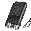 XPG LED Work Lights Keychain Flashlight Portable USB Rechargeable Camping Lamps