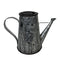 Solar Wrought Iron Lantern Lamp Retro Bucket Outdoor Gardens Yard Decor Light