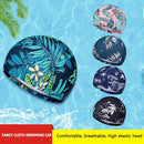 Swimming Caps Women Men Waterproof Ear Hair Protection Swim Hat (Green)