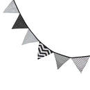 Mikolotuk 12 Flags 3.2m Cotton Chain, Colorful, Birthday Decoration,