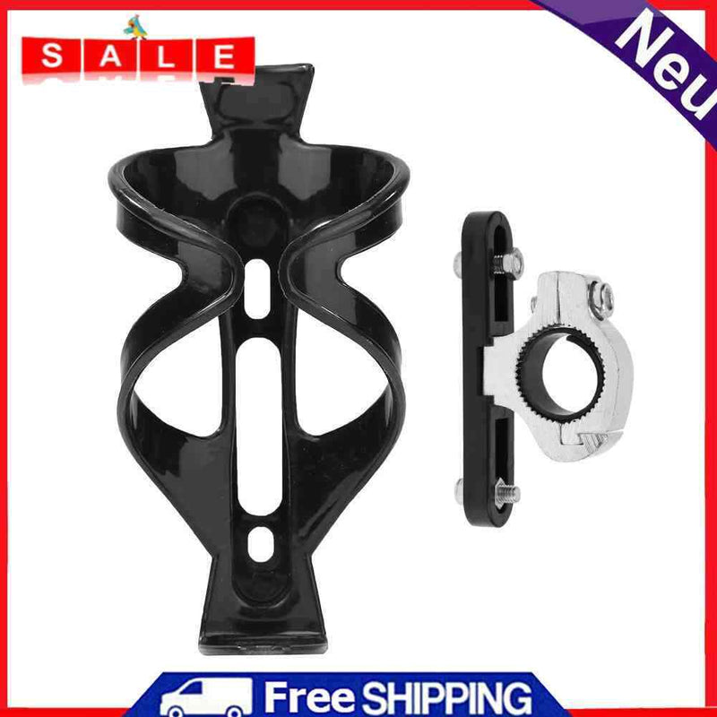 Bicycle Water Bottle Holder Cage with 360 Degree Rotatable Adapter Set