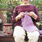 #A Storage Bag for Knitting Needles Yarn Crochet Hook Sewing Tools Organizer C