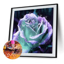 5D DIY Full Drill Diamond Painting Glitter Flower Cross Stitch Embroidery Gift