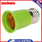 akaddy E27 to E27 Conversion Lamp Head Extension Base Adapter (Thread Green)