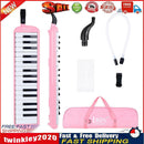 Portable 32 Keys Piano Melodica w/ Bag Keyboard Musical Instrument (Pink) Newly