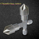 Cutting Deburring Drilling Countersink Drill 1/4" Hex Shank Chamfer Bit Cutter