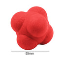 Reaction Ball Speed Agility Coordination Reflex Fitness Training (Red) Newly