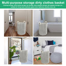 Clothes Basket Washing Bag Bin Organizer Large Foldable Storage Laundry Hamper