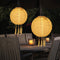 #A LED Wedding Festival Party Chandelier Lamp Outdoor Hanging Garden Patio Yard