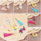 style Metal Tassel Tassel Book Clip Brass Bookmark Painted Pagination Mark