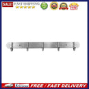 Wall Mounted Hooks Coats Clothes Hat Row Hook Towel Hanger Rack(5 Hooks