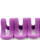 SAVE SPACE 10 x Home Mini Flocking Hangers Conctor Hook Cabinet Organize