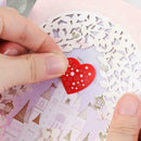 500pcs/ Roll Valentine's Day Love Sealing Stickers Stickers Packaging J8Z2
