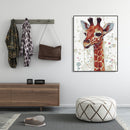 Painting By Numbers Kit DIY Clever Giraffe Canvas Oil Art Picture Craft